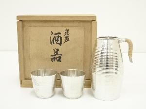 錫半造　内錫製酒器セット（共箱）（225g）